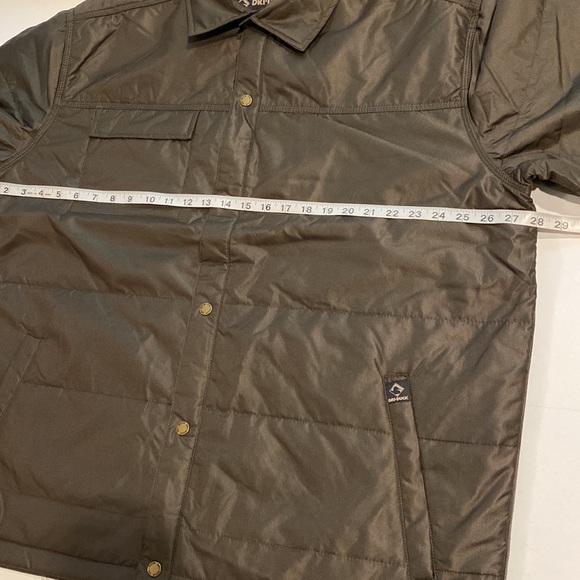 Dri-Duck XLarge Brown Water Resistant Therma Puff Coat New Softshell Jacket - Picture 13 of 16